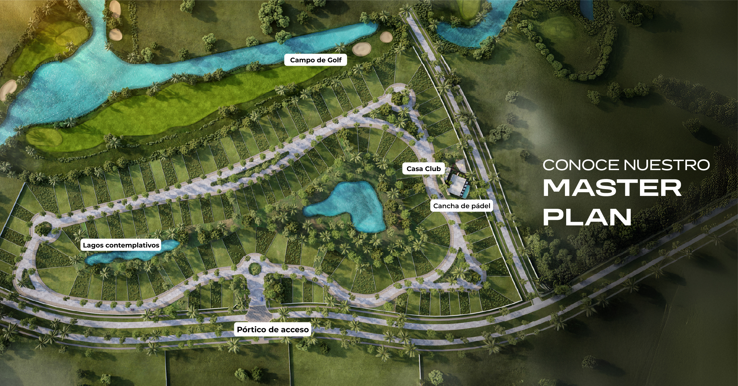 Masterplan del desarrollo Augusta